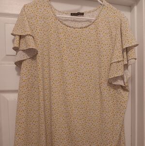Adrianna papell shirt size xl